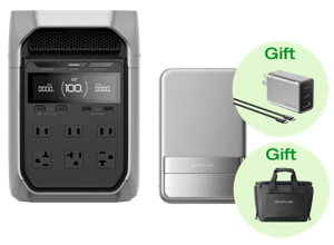 DELTA 3 Plus + RAPID Magnetic Power Bank (5000mAh)