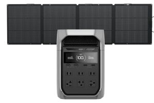 DELTA 3 Plus + 220W片面ソーラーパネルGen2_