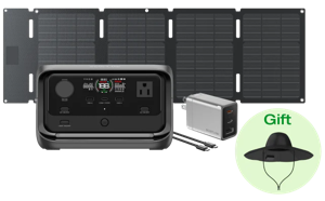 RIVER 3 Plus + 45Wソーラーパネル（Type-c）+RAPID 65W GaN充電器
