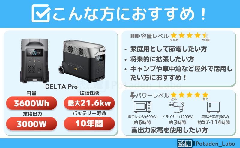 DELTA Pro おすすめ