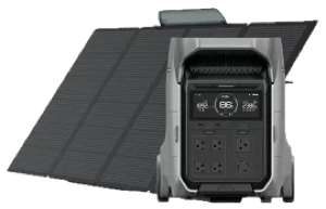 DELTA Pro3 ポータブル電源 400Wソーラーパネル セット_