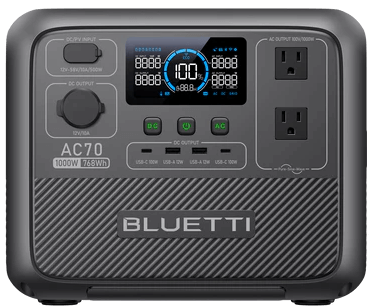 BLUETTI AC70 　エコフローとブルーティ比較