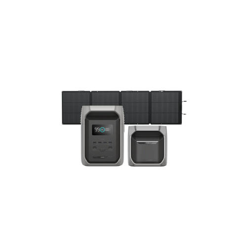 DELTA 3 1500 + DELTA 3 専用エクストラバッテリー + 220W片面ソーラーパネルGen2