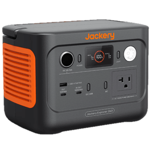 Jackery ポータブル電源 240 New 斜め