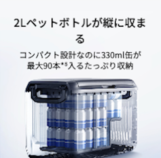 ポータブル冷蔵庫の容量の目安(どれくらい入る?)