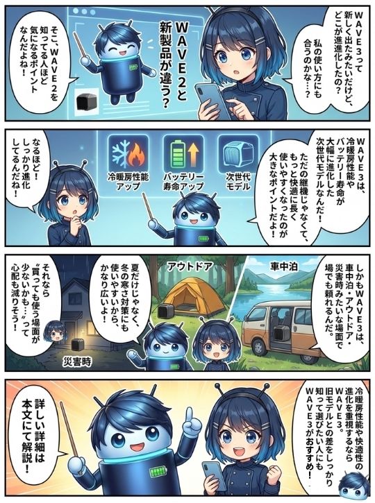 WAVE 3ってどう進化した？ WAVE 2との違いと選び方