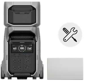 DELTA Pro 3+専用エクストラバッテリ 一+切替分電盤 +設置サービス