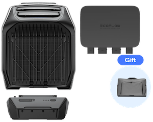 WAVE 3 ポータブルエアコン + WAVE 3 専用バッテリーパック + 800W Alternator Chargerセット