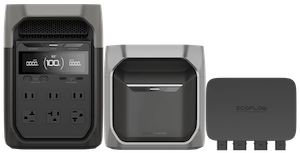 DELTA 3 + DELTA 3 専用エクストラバッテリー + 500W Alternator Charger