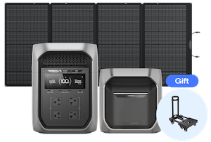 DELTA 3 Max Plus + EXBT+ 400Wsolar