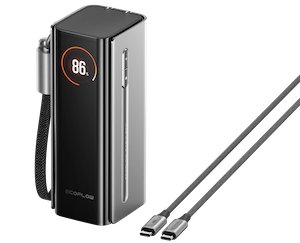 RAPID Pro 3-in-1 Power Bank（10,000mAh, 67W）+ 240W USB Type-C to Cケーブル