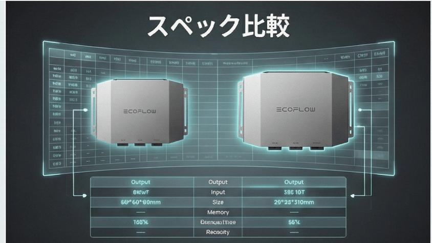 スペック比較