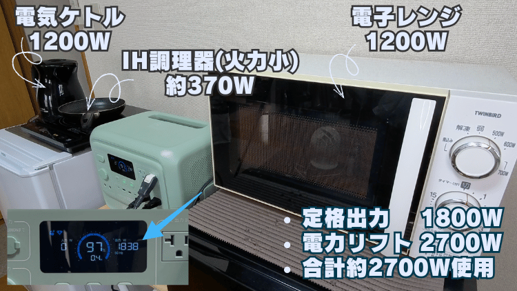 AORA 100 V2 出力テスト