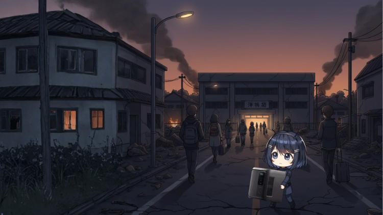 ③ 災害時に避難所まで持ち出し可能