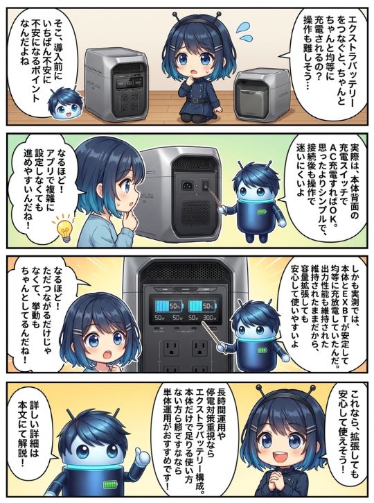 DELTA 3 Max Plus+エクストラバッテリー、実際どう使える?