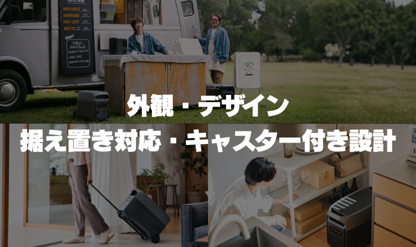 バッテリー容量・拡張性能|3,072Wh/拡張非対応