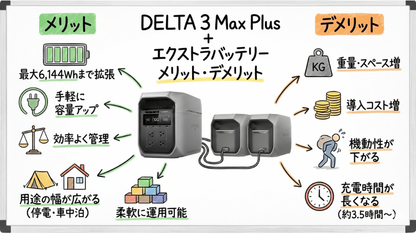 組み合わせるメリット・デメリット