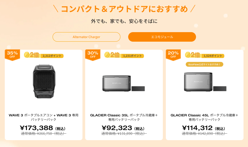 Altetnator Charger・GLACIER