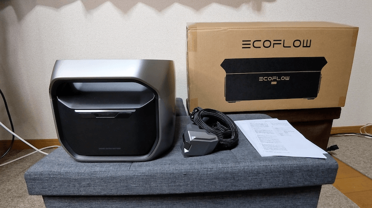 DELTA 3 Max Plus スマートエクストラバッテリー パッケージ内容