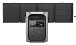 DELTA 3 Max Plus（2048Wh） + 220W片面ソーラーパネルGen2